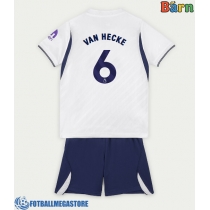 Fotballdrakt Barn Tottenham Hotspur Jan Paul van Hecke #6 Hjemmedraktsett 2026-27 Kortermet (+ Korte bukser)